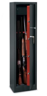 ARMADIO PORTAFUCILI A CHIAVE PER 10 ARMI  TCH/10