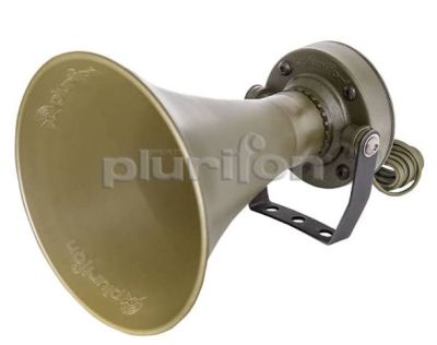PLURIFON ALTOPARLANTE A TROMBA TD120 NEODIMIO - 3MT + CONO LUNGO