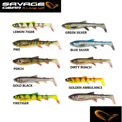 SAVAGE GEAR - 3D WHITEFISH SHAD 