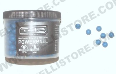 UMAREX T4E - POWERBALL - PALLE IN GOMMA PESANTI CAL.43 - PESO 1.35 G - CONF. 430 PZ