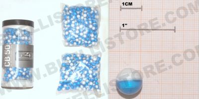 UMAREX T4E CB50 CHALKBALLS - PALLE DI GESSO CAL.50 - CONF. 500 PZ 