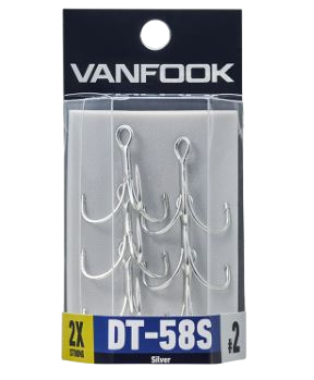 VANFOOK DT-58S TREBLE HOOK MEDIUM HEAVY