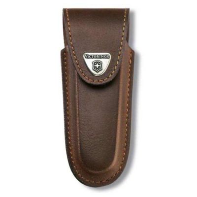 VICTORINOX V-4.0533.3 ASTUCCIO IN PELLE MARRONE