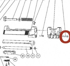 BERETTA RICAMBIO VITE PER BERETTA 92FS 