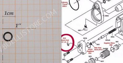 WEIHRAUCH H100 - O-RING- 2659 cal 4.5