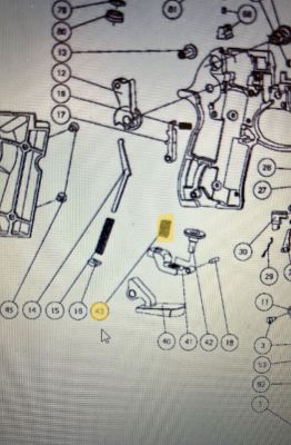 MOLLA PER BLOCCAGGIO - 92 CO2 CAL 4,5MM