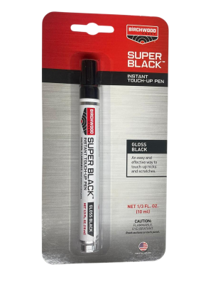 BIRCHWOOD CASEY ISTANT TOUCH-UP PEN 1/3 OZ. (10 ml) NERO LUCIDO / GLOSS BLACK 