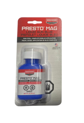 BIRCHWOOD CASEY - PRESTO MAG - BRUNITORE FINITURA BLU SCURO - 3oz (90ml)