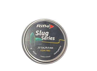RIFLE PALLET SLUG COATED ROUND NOSE  .35 CAL/9.00 mm  8.42 g / 129.94  grs 50 PEZZI