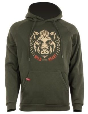 FELPA HART BRANDED-H WILD HEART