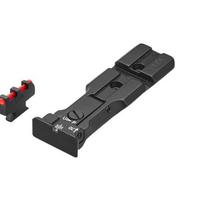 LPA TACCA DI MIRA E MIRINO IN FIBRA OTTICA PER S&W mod. 629/686/586/627/66/67/696/17/19/657/610/625/29/27