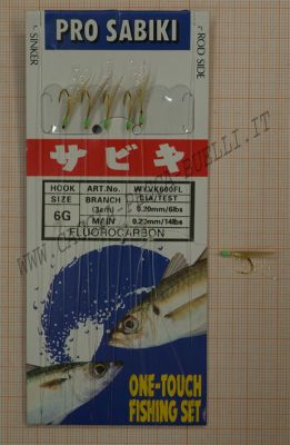 YAMASHITA PRO SABIKI 6 AMI AMO N.6G VERDE