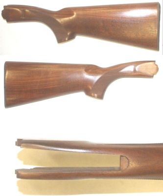 YIDLIZ RICAMBIO CALCIO DESTRO IN LEGNO PER SOVRAPPOSTI CAL. 410 