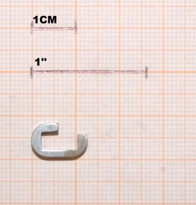 YILDIZ - RICAMBIO PERNI RINFORZO SCORRIMENTO LEVE CARRELLO - PER SEMIAUTOMATICI CAL. 12 E 20 - N. ESPLOSO; 9B