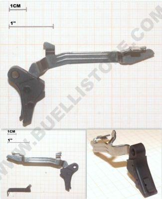 ZEV - PRO TRIGGER UPGRADE BAR KIT - GRUPPO GRILLETTO CON LEVA 5 GENERAZIONE - COLORAZIONE NERO