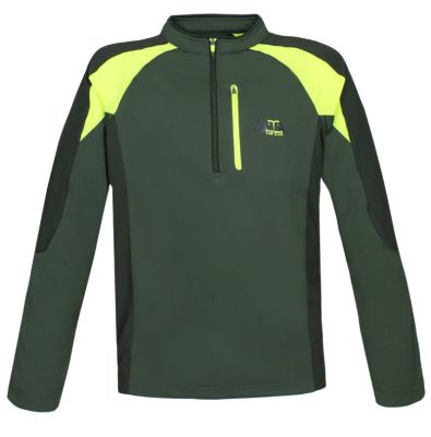 MASK T-SHIRT TECNICA MANICA LUNGA ALTAMENTE TRASPIRANTE PROFILI VERDE NEO - ZOTTA FOREST 