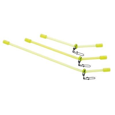 30 Pezzi Guaine Antigroviglio Per Pesca Carpa Da 51mm, Interno Liscio, Gomma Morbida - Colore Verde Scuro
